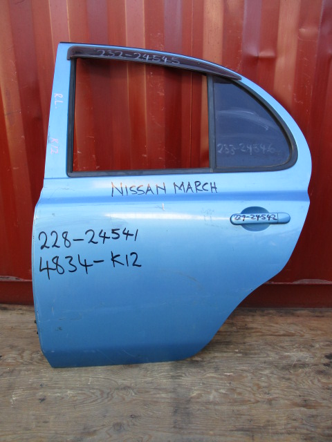Used Nissan March WEATHER REAR LEFT